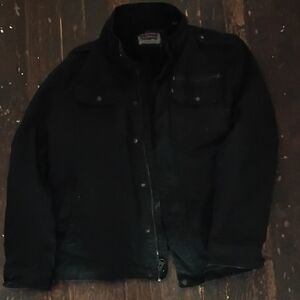 Levi's Black Military-Style Field Jacket